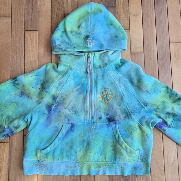 lululemon Scuba Oversized Half-Zip Hoodie *Tie Dye (Size M/L) - Picture 1 of 8